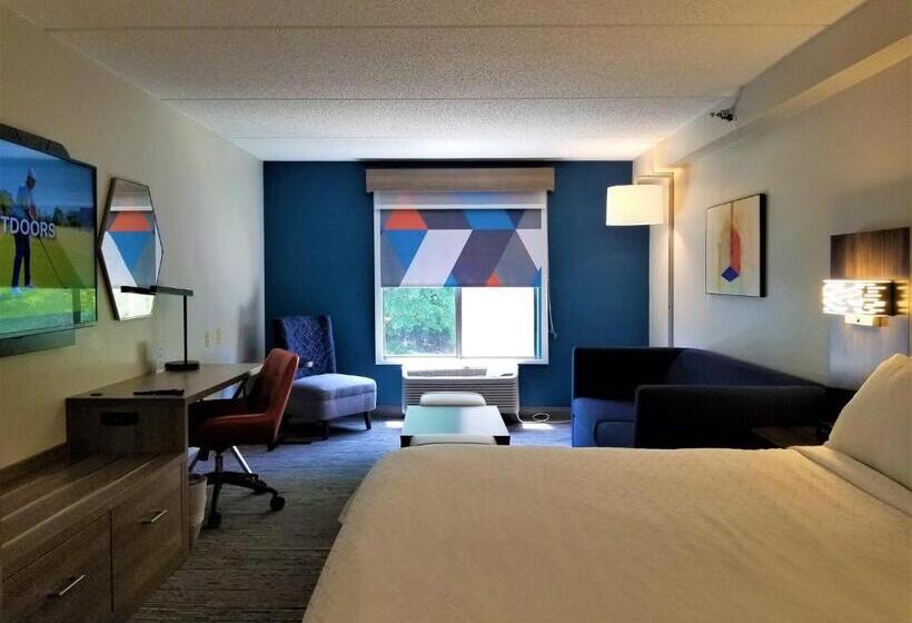 带大床的标准间, Holiday Inn Express Apex   Raleigh, An Ihg