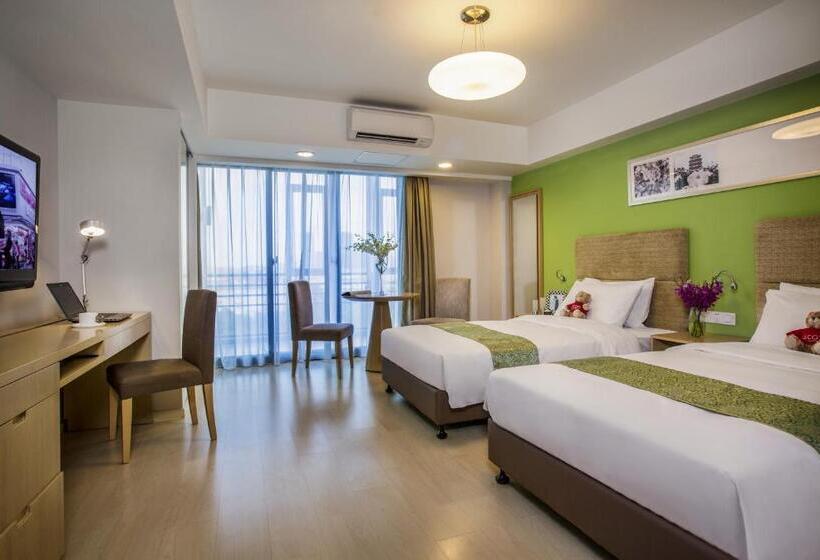 Номер Deluxe, Citadines Zhuankou Wuhan