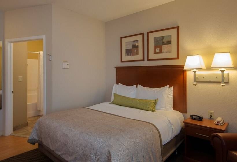 带双人床的标准工作室, Candlewood Suites Fort Worth West, An Ihg