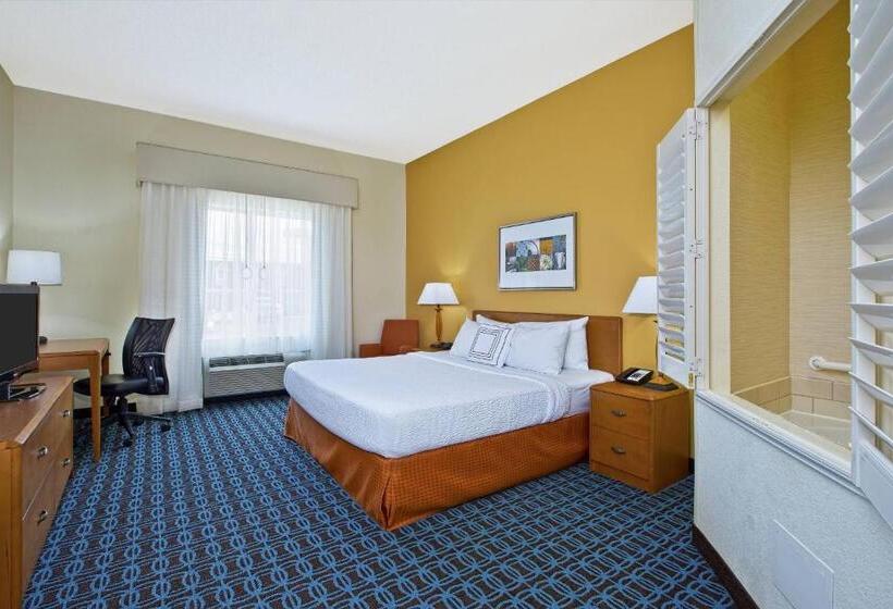 带大床的标准间, Fairfield Inn & Suites By Marriott Chattanooga South East Ridge