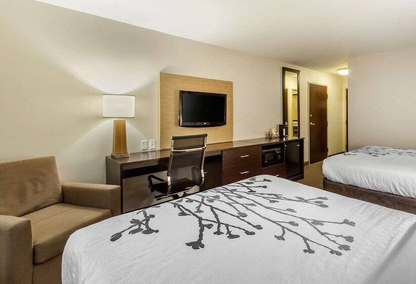 스탠다드 룸 더블 침대 2개, Sleep Inn & Suites Grand Forks Near Alerus Center