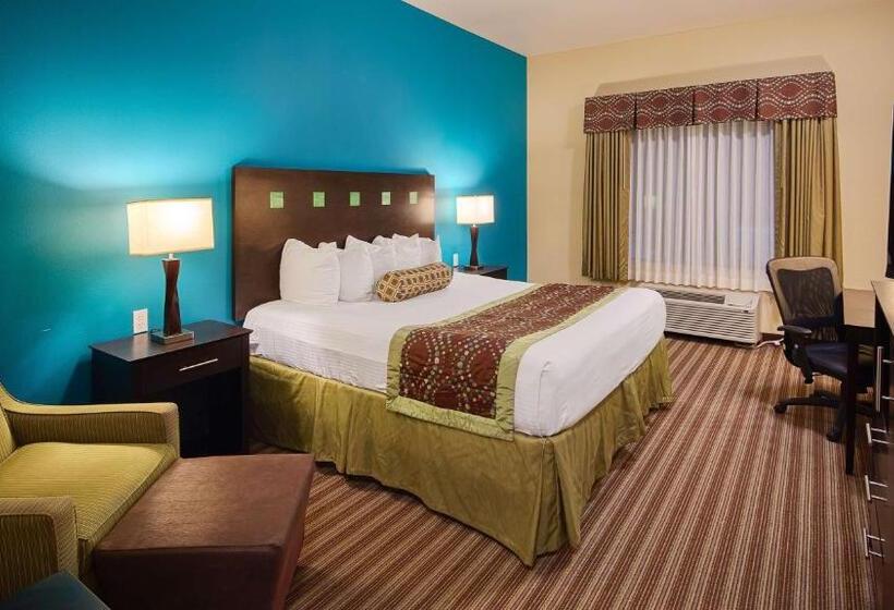 带大床的标准间, Best Western Plus Desoto Inn & Suites