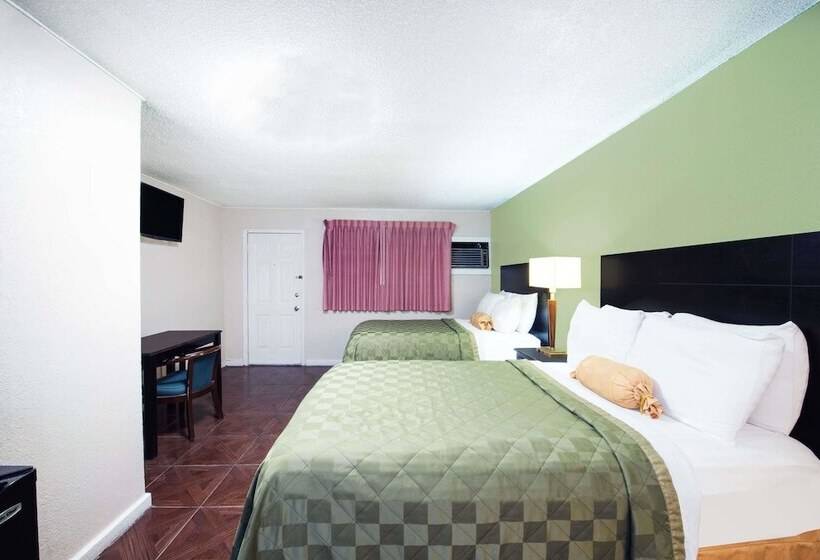 اتاق استاندارد با 2 تخت دوبل, Executive Inn & Kitchenette Suites Eagle Pass