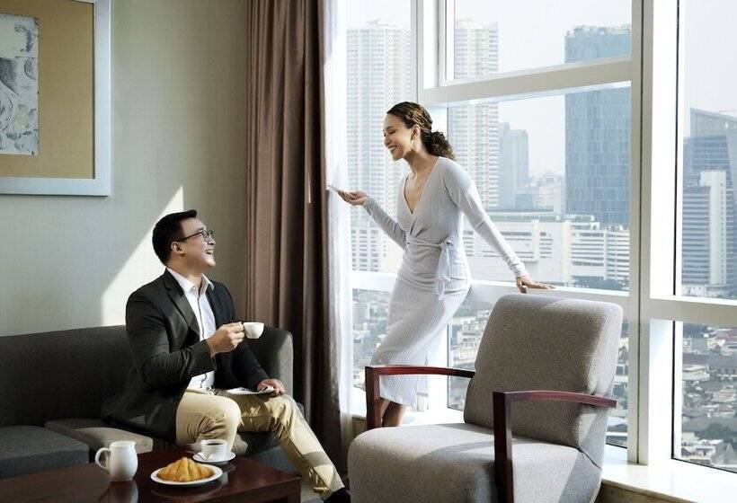 Апартаменты Executive 1 Спальня, The Mayflower, Jakarta Marriott Executive Apartments