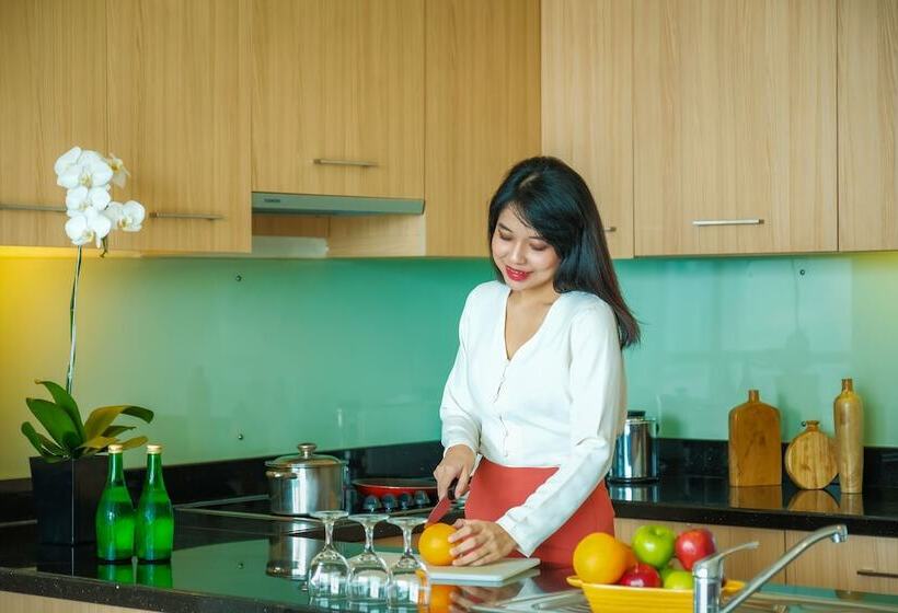 Апартаменты Ejecutiva 2 Спальни, The Mayflower, Jakarta Marriott Executive Apartments