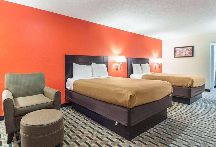 Номер Стандарт 2 Двуспальные Кровати, Econo Lodge Laurel