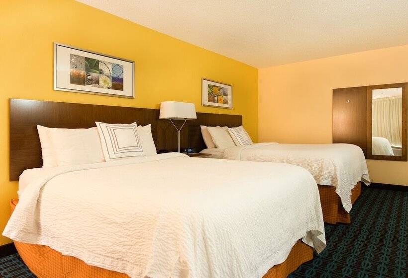Номер Стандарт 2 Двуспальные Кровати, Fairfield Inn Orangeburg