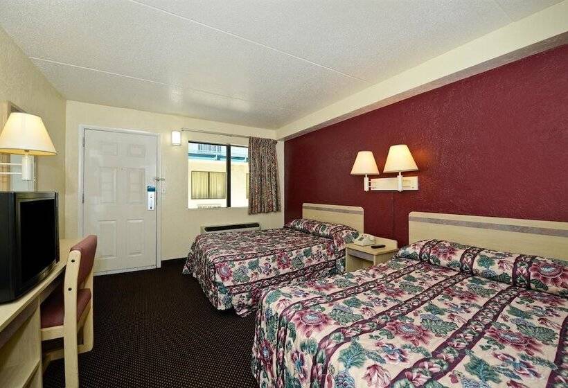 Номер Стандарт 2 Двуспальные Кровати, Americas Best Value Inn Battle Creek