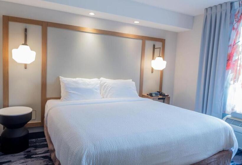 带双人大床的行政管理套房, Fairfield Inn & Suites Denton