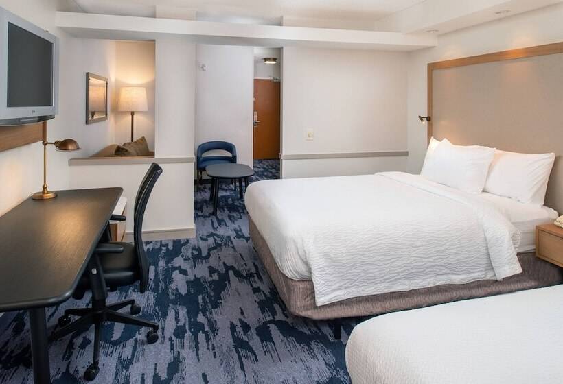 Номер Стандарт 2 Двуспальные Кровати, Fairfield Inn & Suites High Point Archdale