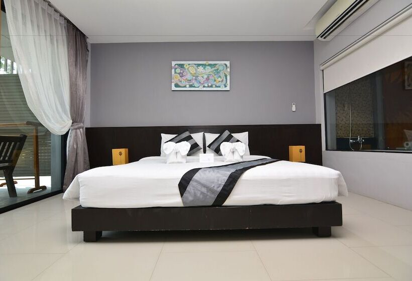 带泳池观景的豪华房, Chaweng Noi Pool Villa