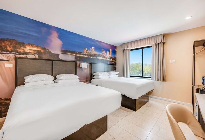 Номер Стандарт 2 Двуспальные Кровати, Knights Inn Brooklyn Sunset Park