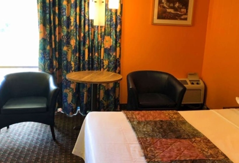 带2个双人床的标准工作室, Sunset Inn Manning
