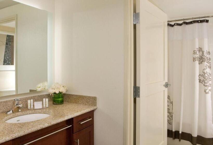 带大床的套房, Residence Inn By Marriott Syracuse Downtown At Armory Square