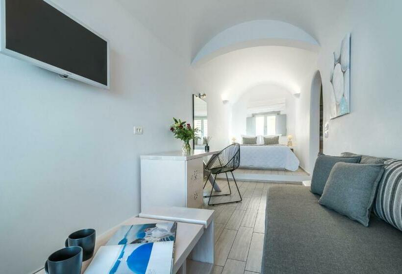 חדר דלוקס עם מרפסת נוף לים, Aerino Villa