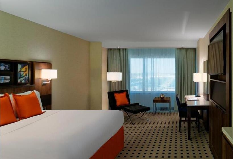 キングサイズベッドのスタンダードルーム, Radisson Blu Mall Of America