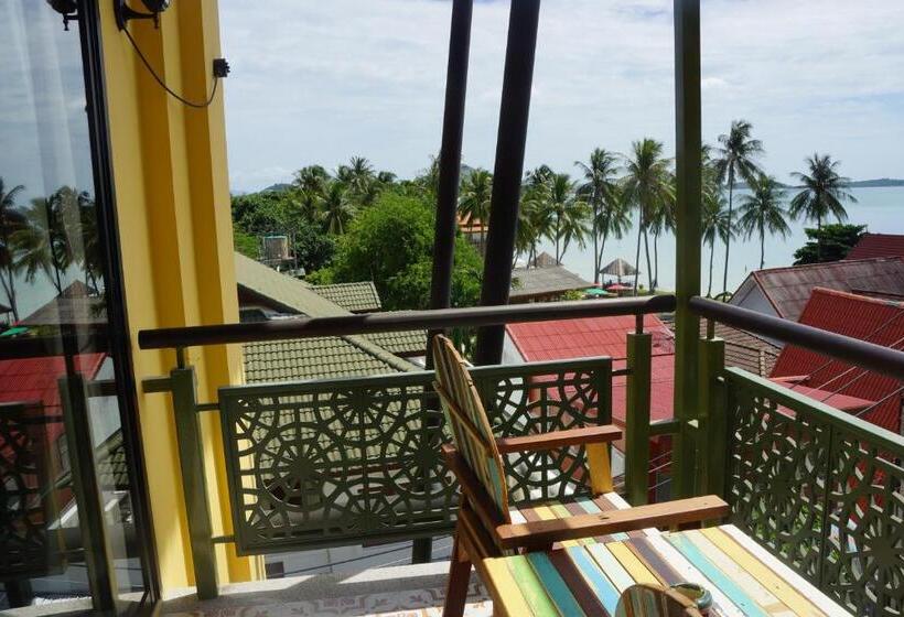디럭스 룸 바다 전망, Bhundhari Chaweng Beach Resort Koh Samui   Sha Plus