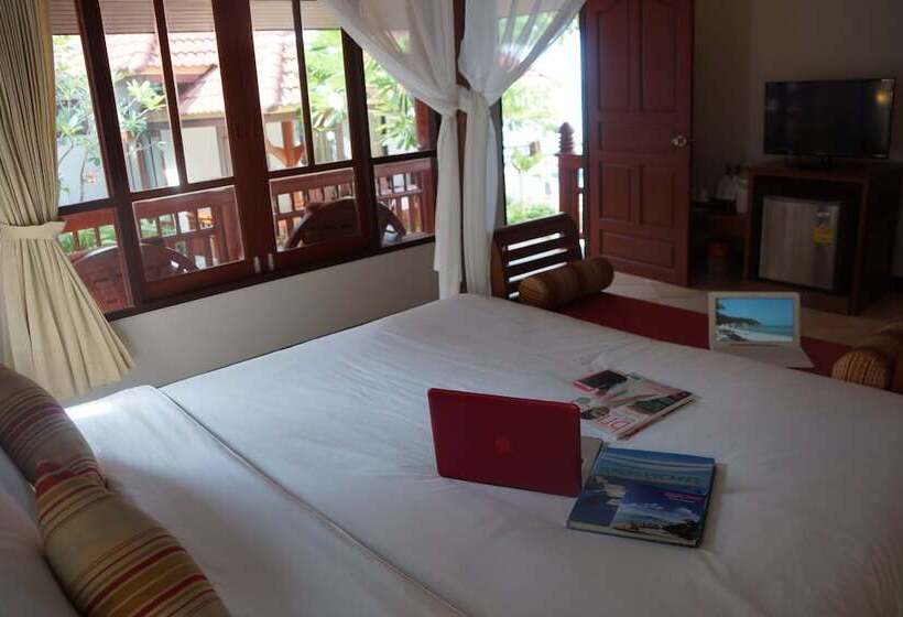 바다 전망 스탠다드 방갈로, Bhundhari Chaweng Beach Resort Koh Samui   Sha Plus