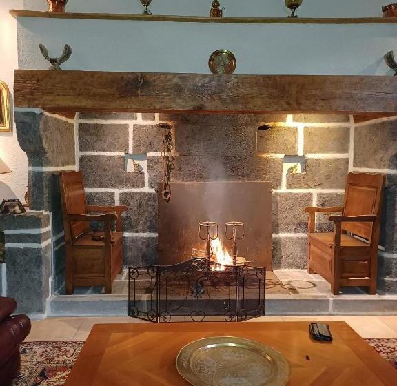 Standard room with outdoor bath, La Grange De Lily