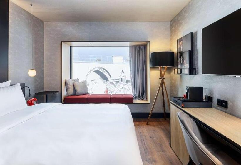 标准间内部标间, Radisson Red Hotel, Vienna