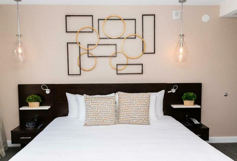 Deluxe-huone King-vuode Kaupunkinäkymä, Iberostar Waves Berkeley Shore