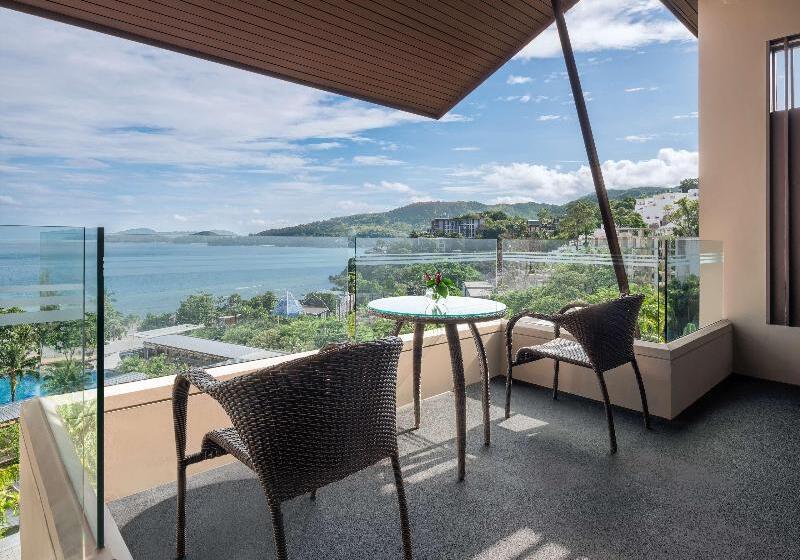 キングサイズベッドのクラブルーム, Hyatt Regency Phuket Resort