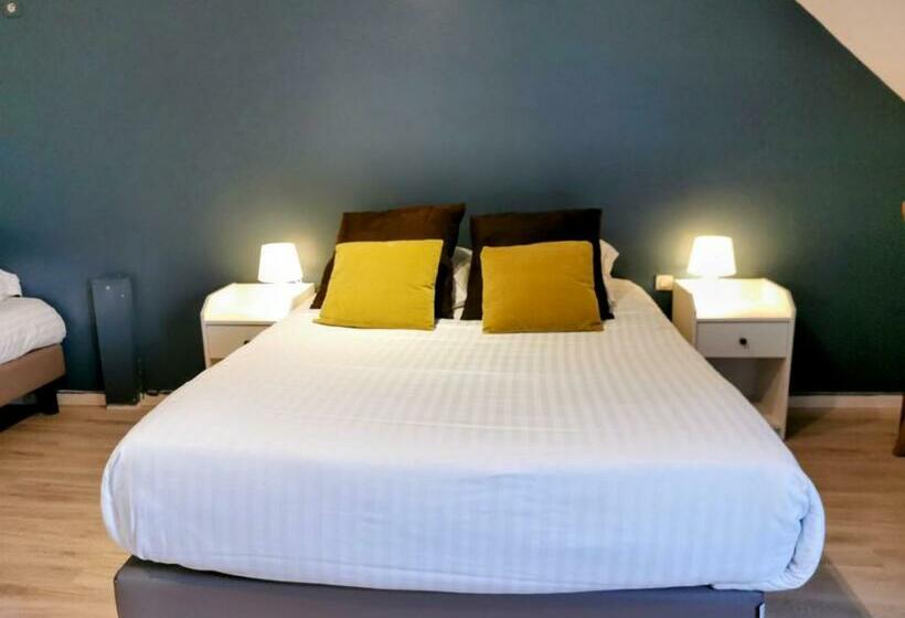 Семейный Номер, Hôtel Restaurant Le Mulberry Arromanches