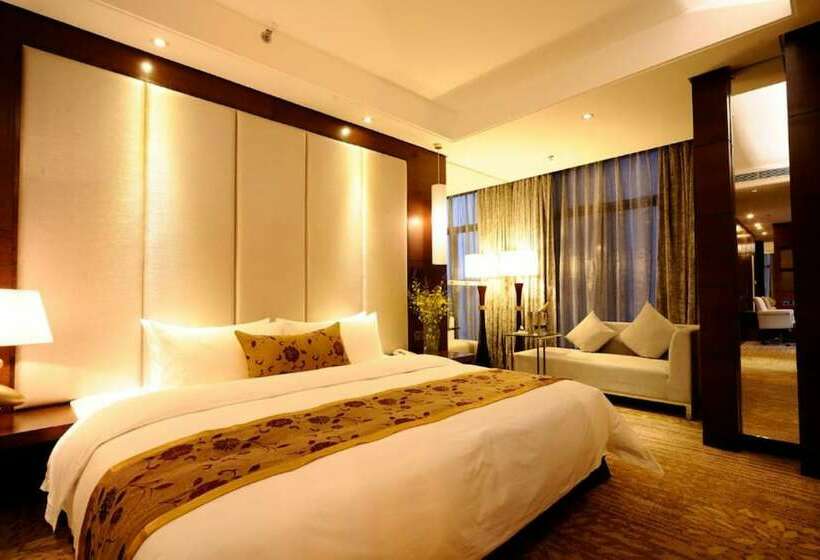 غرفة ديلوكس مطلّة علي الحديقة, Wanda Realm Xiamen North Bay