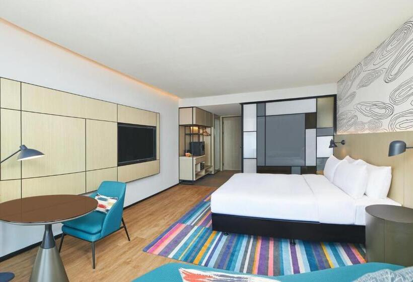 스탠다드 룸 킹사이즈 침대, Aloft Shijiazhuang