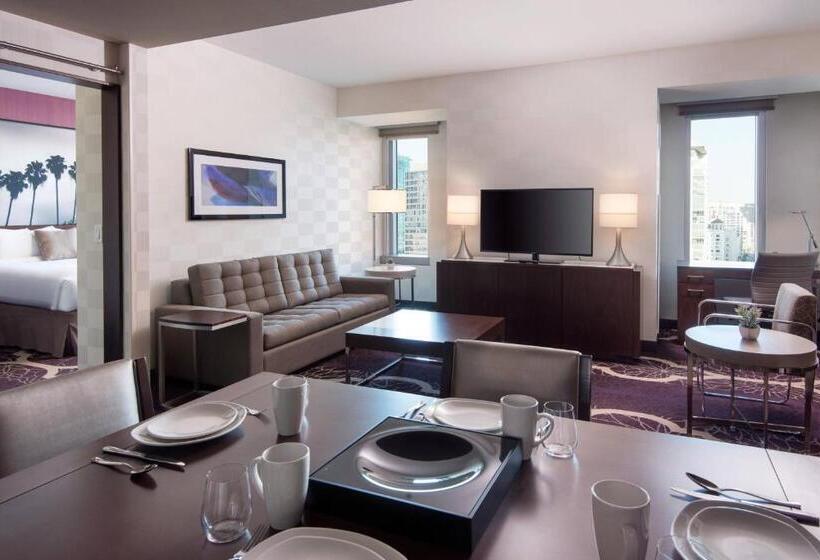 Люкс 2 Спальни, Residence Inn By Marriott Los Angeles L.a. Live