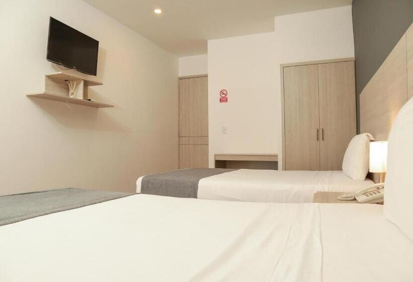스탠다드 룸 더블 침대 2개, Diagonal Hotel Chipichape