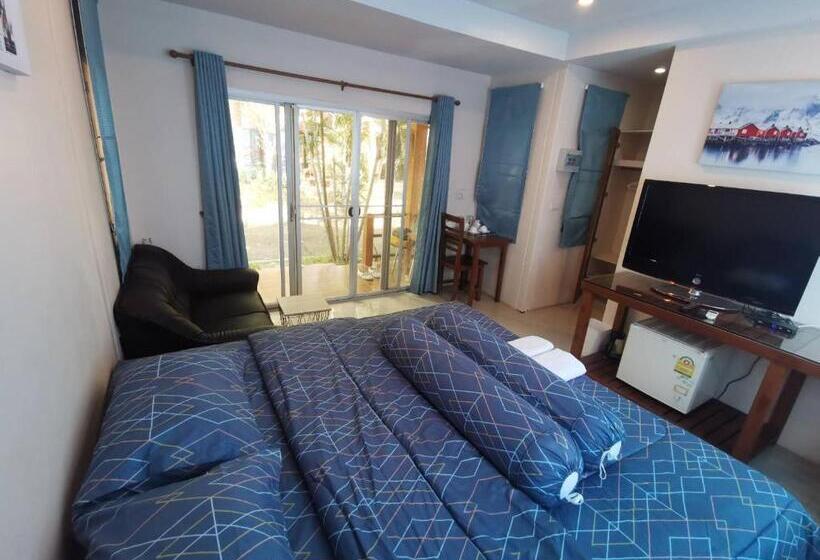 발코니 디럭스 룸, Bansuan Sangtawan Resort
