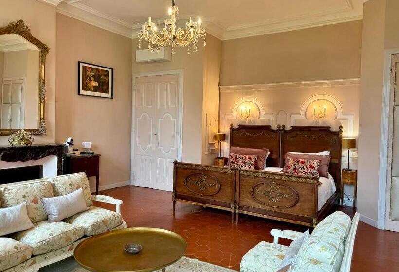Номер Deluxe Кровать Кинг, Chateau De Roquelune