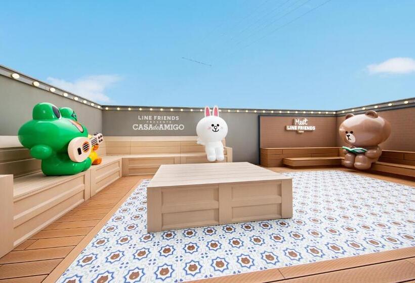 Suite com Varanda, Line Friends Presents Casa De Amigo