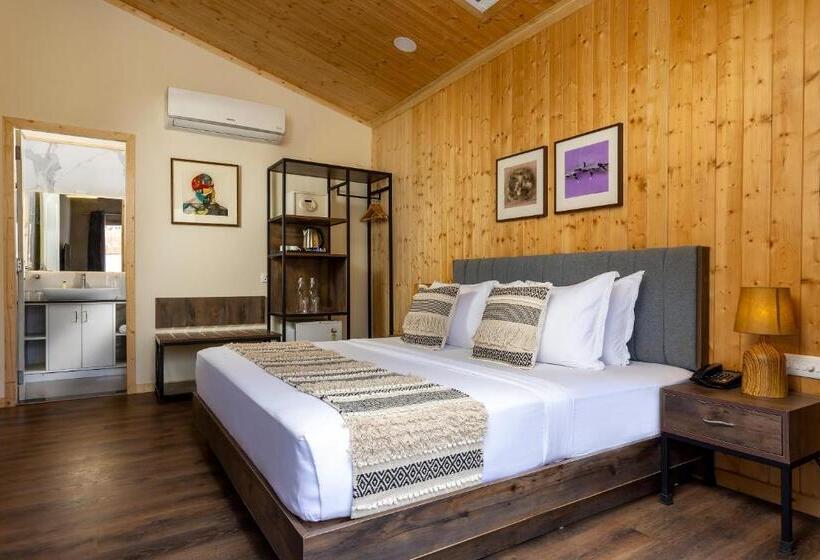 수피리어 룸 가든 전망, Justa Rasa Retreat & Spa Rishikesh