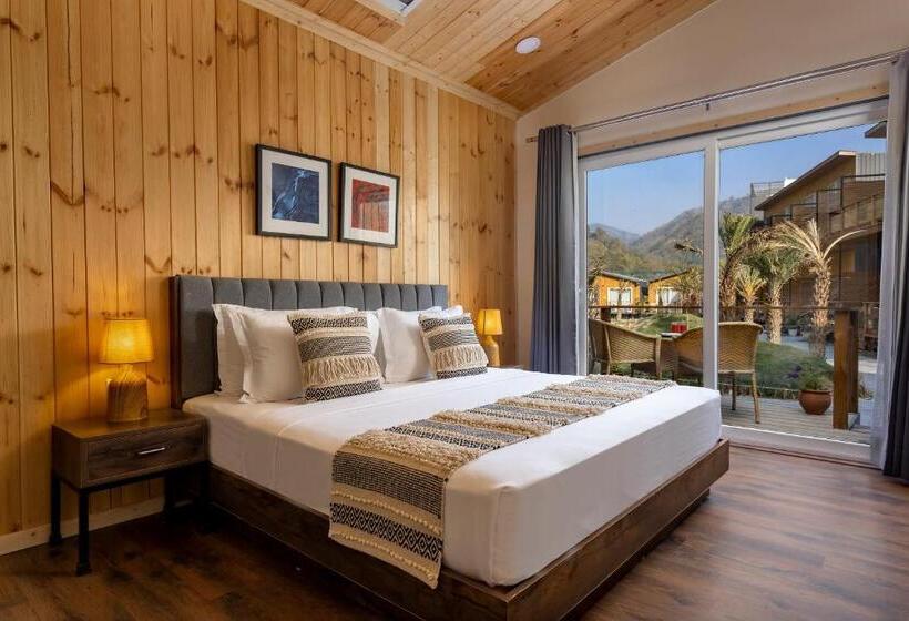 수피리어 룸 가든 전망, Justa Rasa Retreat & Spa Rishikesh