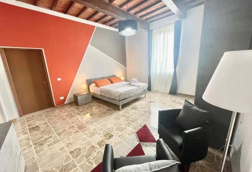 Standard room with outdoor bath, Il Barbero Apartment