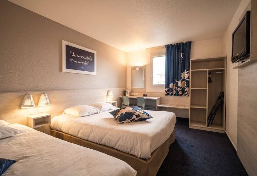 Четырехместный Номер Стандарт, Ace Hôtel Clermont Ferrand La Pardieu