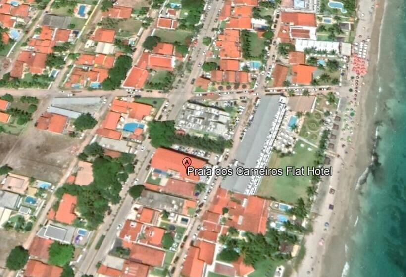 Апартаменты 1 Спальня Вид на Море, Praia Carneiros Flat