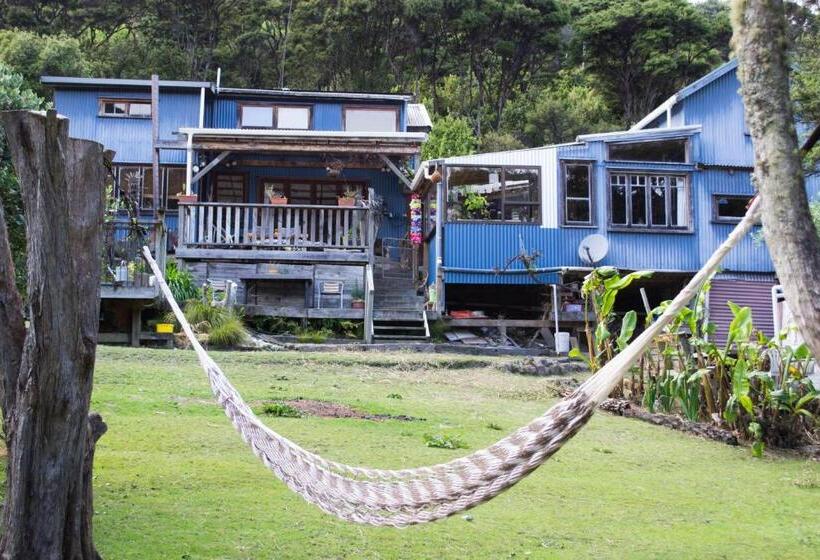 복층 룸 퀸 침대, Waiheke Island Guesthouse