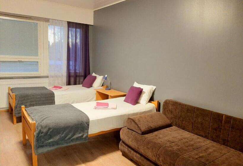 Семейный Номер Совместный Санузел, Center Hostel Kaatrahovi