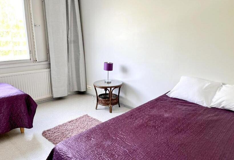 Апартаменты 1 Спальня с Балконом, Center Hostel Kaatrahovi