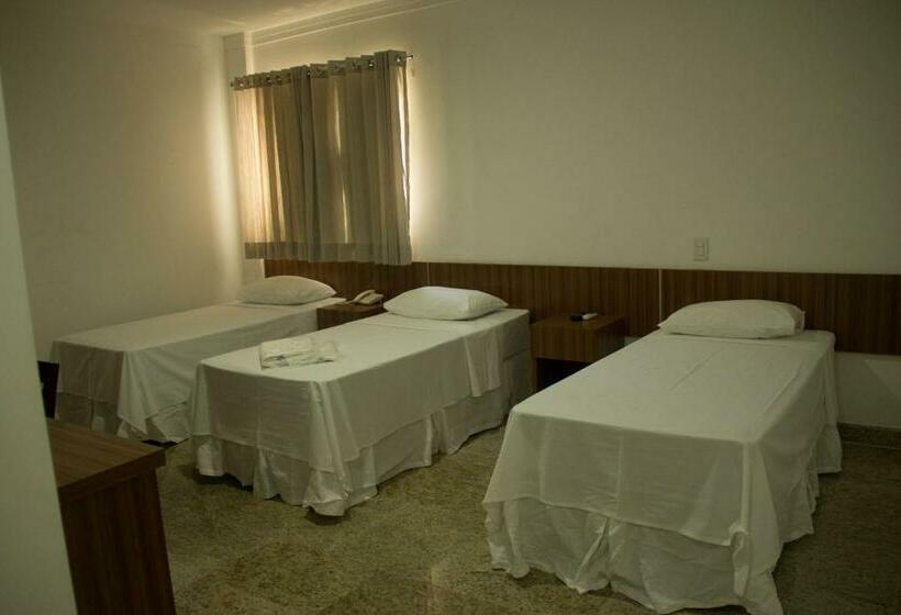 디럭스 트리플 룸, Bombonato Hotel   Fácil Acesso Ao Aeroporto E Parque De Exposições Abcz   By Up