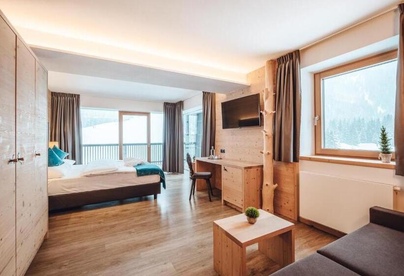 Номер Deluxe, Das Berghotel   Plan De Gralba