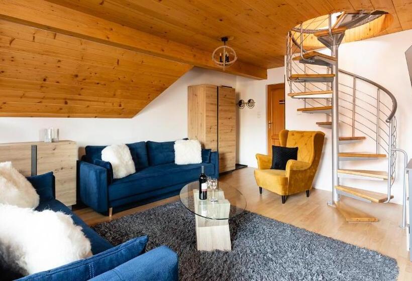 Апартаменты Deluxe 1 Спальня, Aparthotel Delta Zakopane - Delta Garden