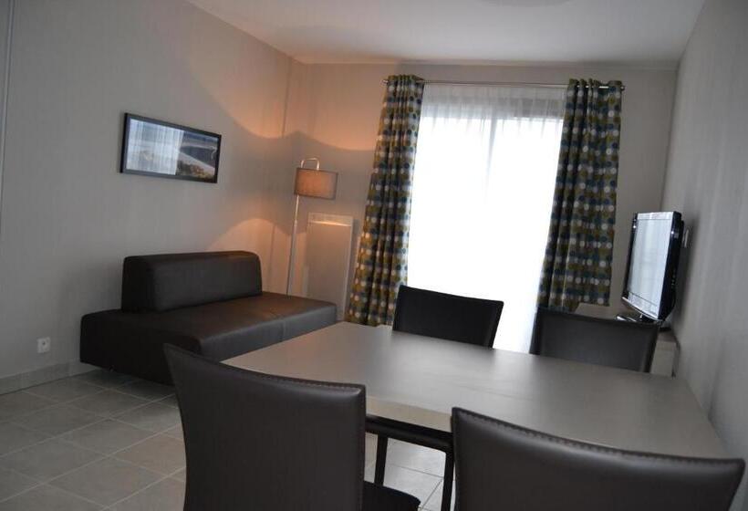 Апартаменты 1 Спальня Вид на Море, Residence Thalasso Concarneau