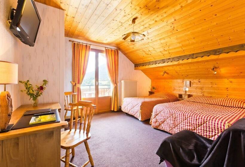 اتاق استاندارد سه نفره, Logis Hotel & Spa Beau Site
