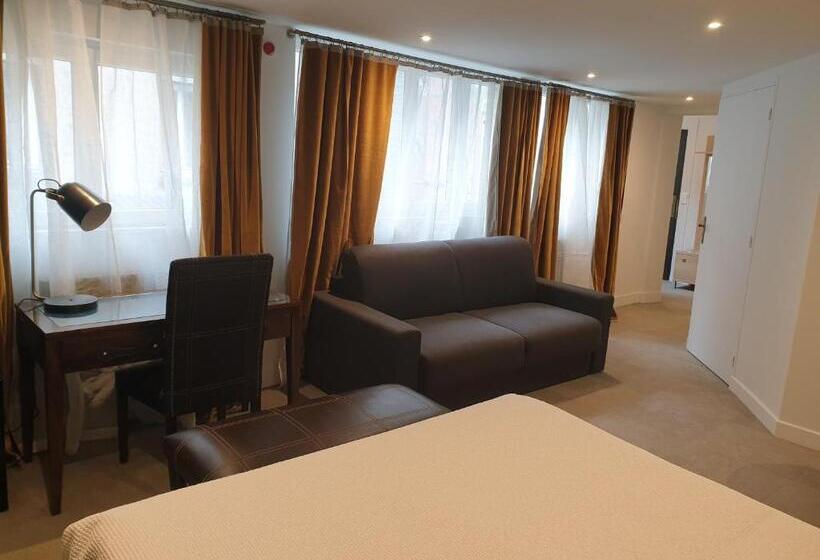 Семейный Номер, The Originals Boutique, Hôtel La Villa Marine, Le Tréport