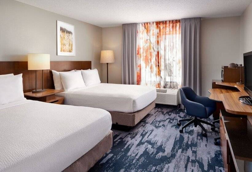 Номер Стандарт 2 Двуспальные Кровати, Fairfield Inn & Suites By Marriott Jacksonville