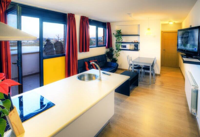 2침실 펜트하우스 아파트, Apartamentos Turísticos Bahía De Boó